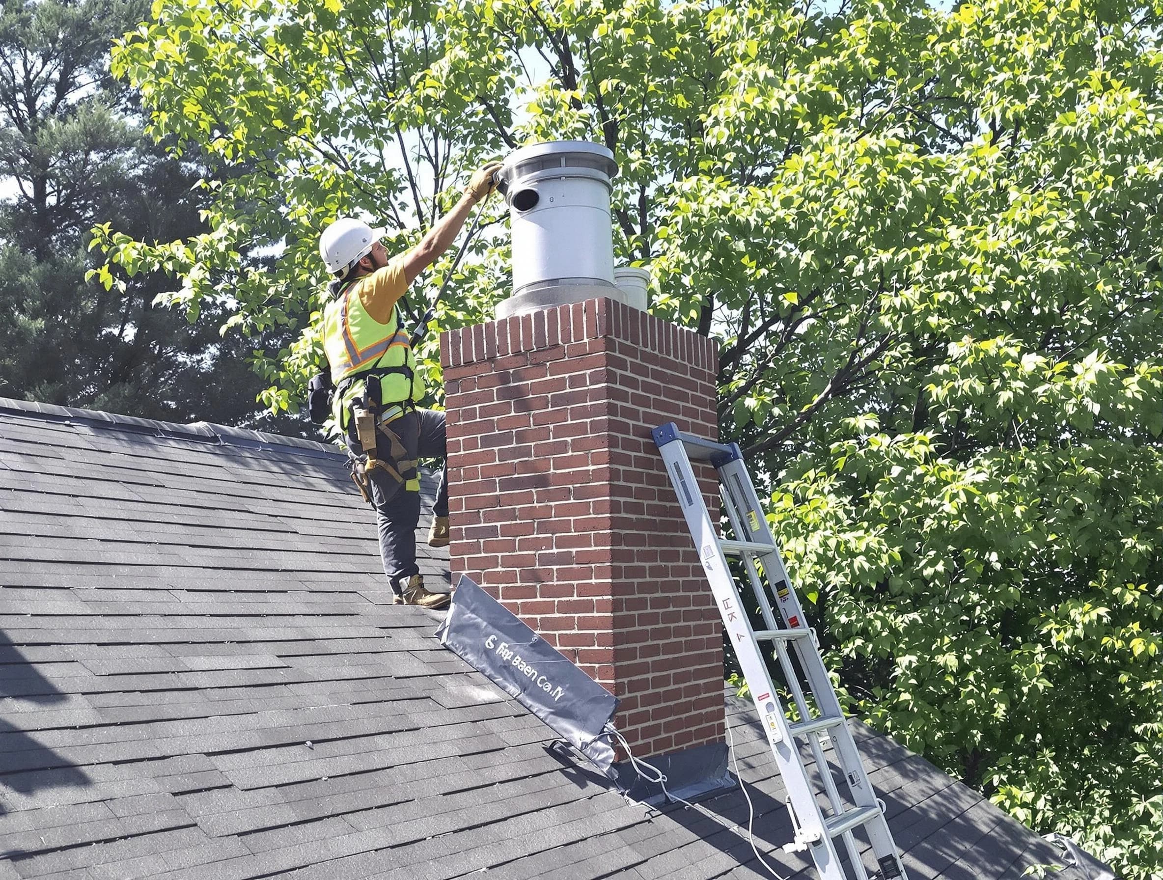 Chimney liner inspection by Aurora Chimney Sweep in Aurora, CO
