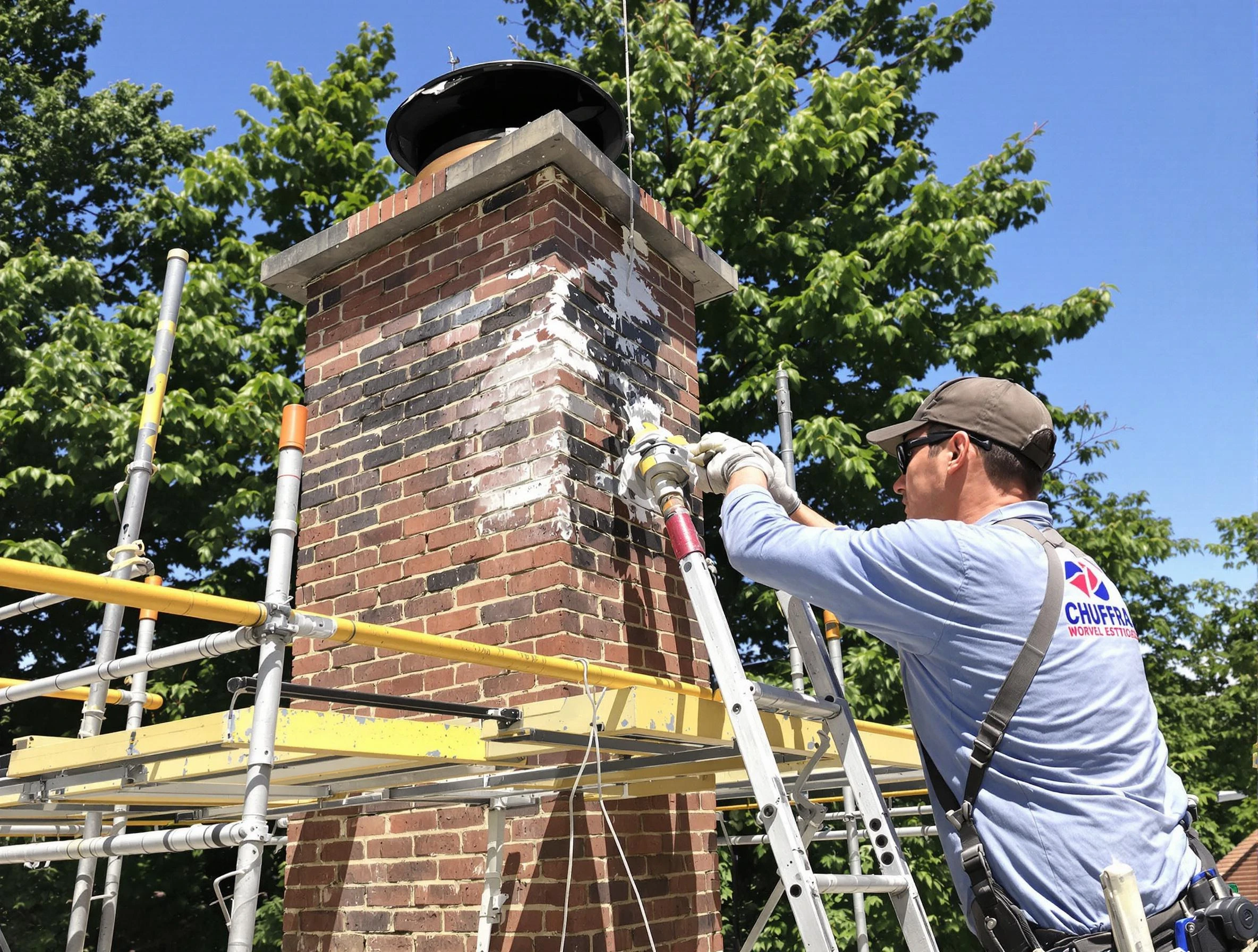 Structural chimney repair by Aurora Chimney Sweep in Aurora, CO